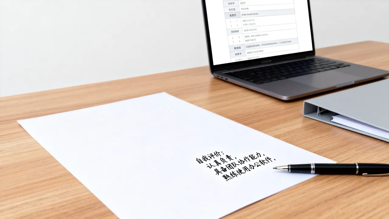 个人的简历怎么写，简历自我评价简短怎么写？