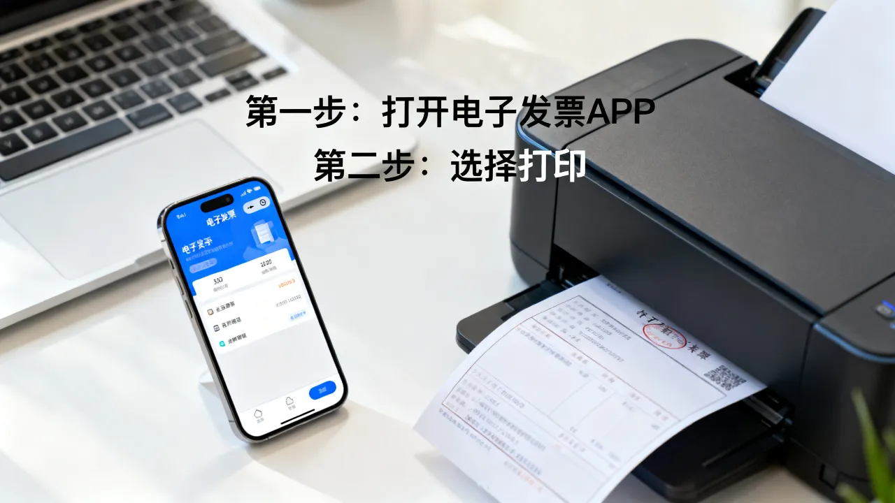 如何打印电子发票-图2