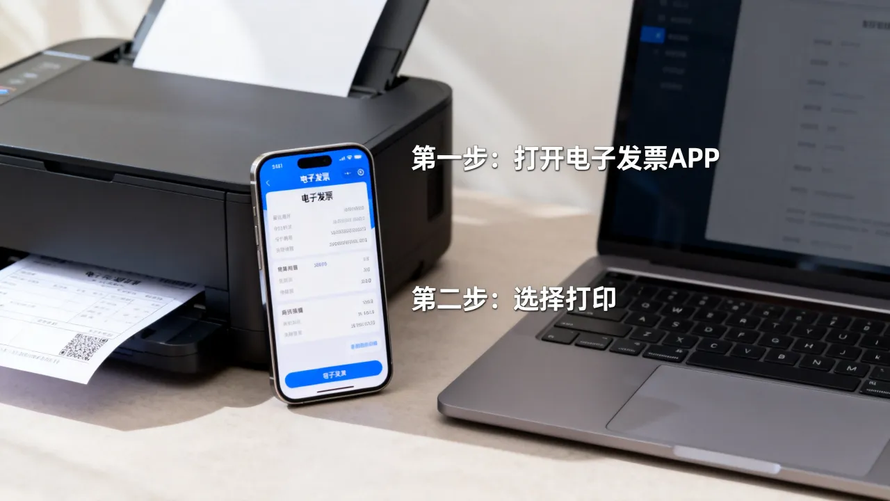 如何打印电子发票-图3