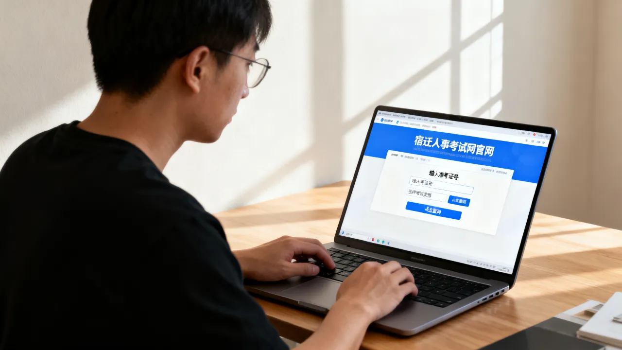 宿迁人事考试网官网是什么，怎么查成绩？-图3