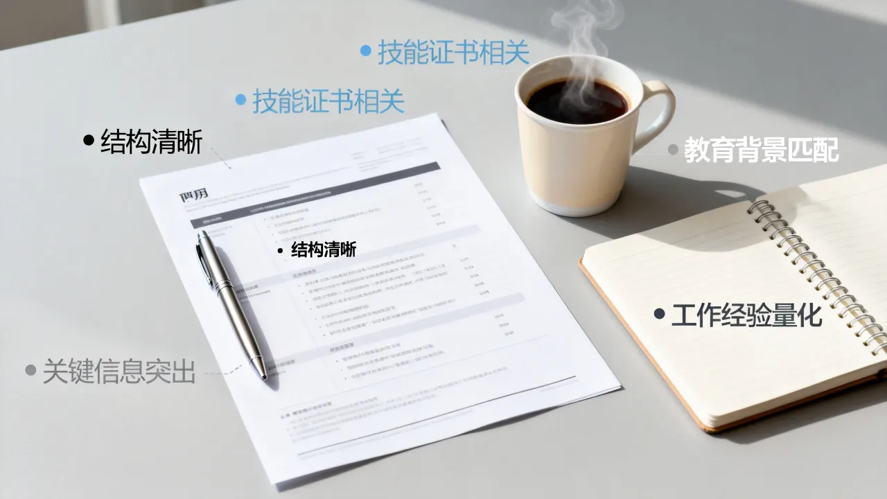 招聘简历怎么写,HR最看重简历中的哪5个细节?