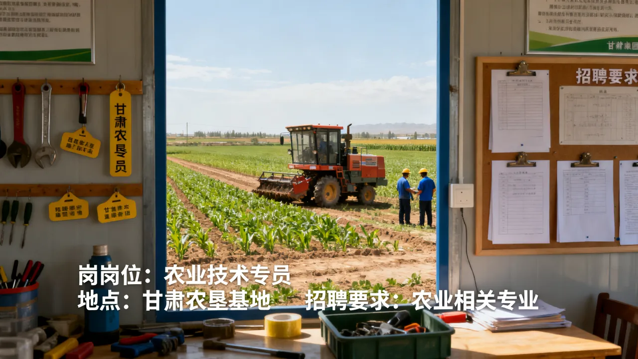 甘肃农垦集团招聘-图1