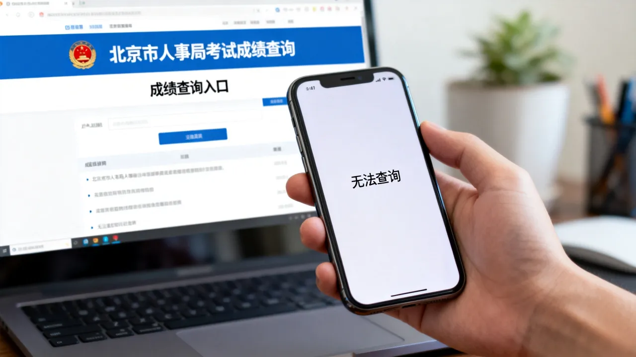 北京市人事局网站查不到考试成绩怎么办，北京市人事局考试成绩查询入口-图3