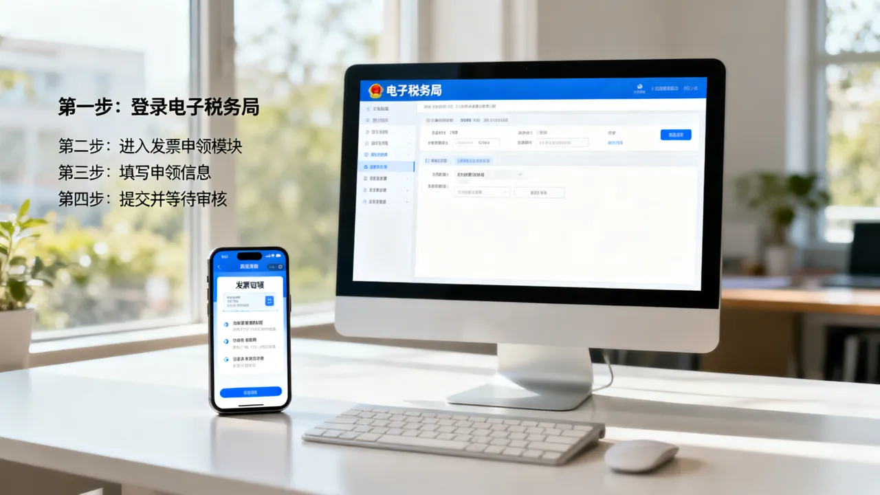 如何申领发票？网上怎么操作？