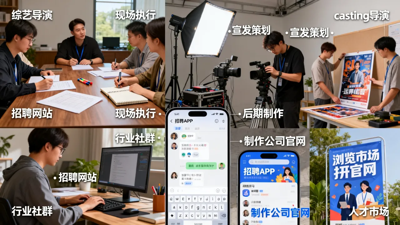 综艺工作人员招聘有哪些岗位?综艺招聘信息哪里找-图2 综艺工作人员招聘有哪些岗位?综艺招聘信息哪里找-图2
