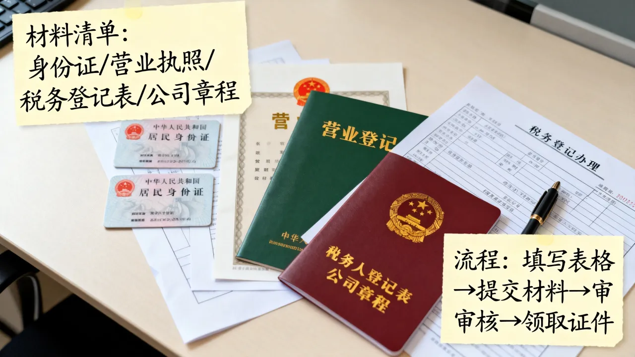 税务登记如何办理，需要哪些材料和流程？-图3