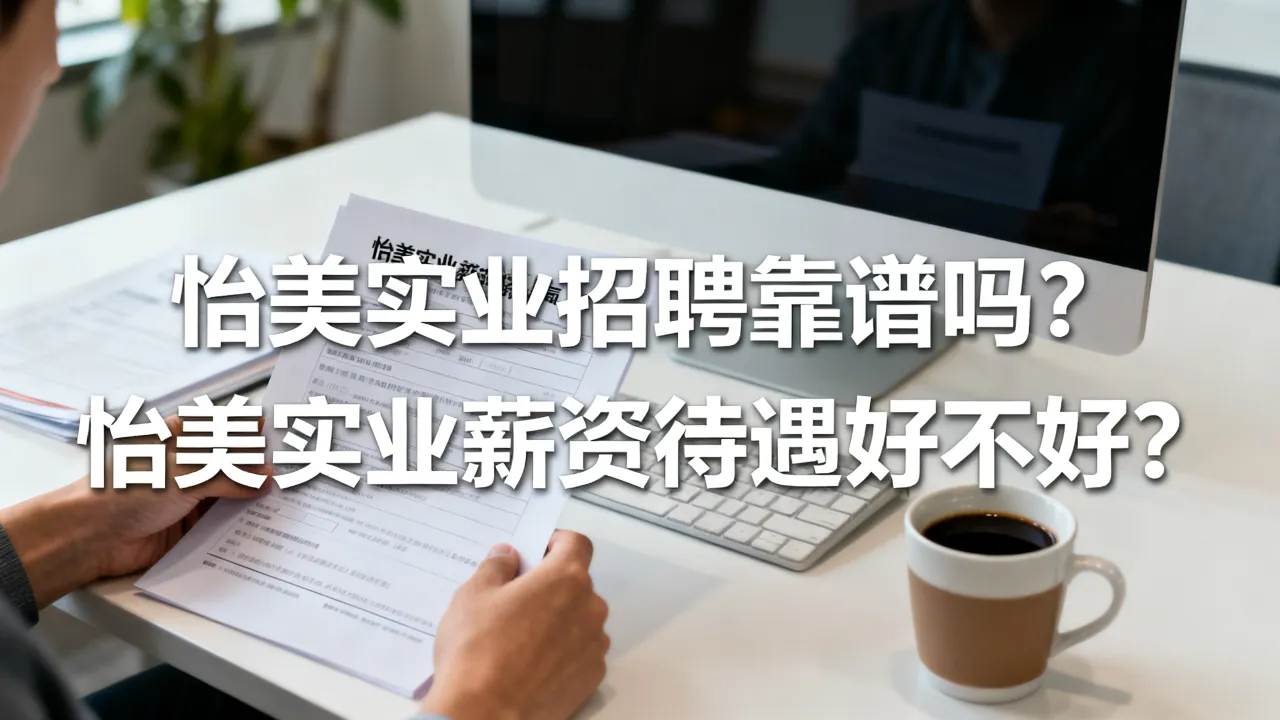 怡美实业招聘靠谱吗？怡美实业薪资待遇好不好？