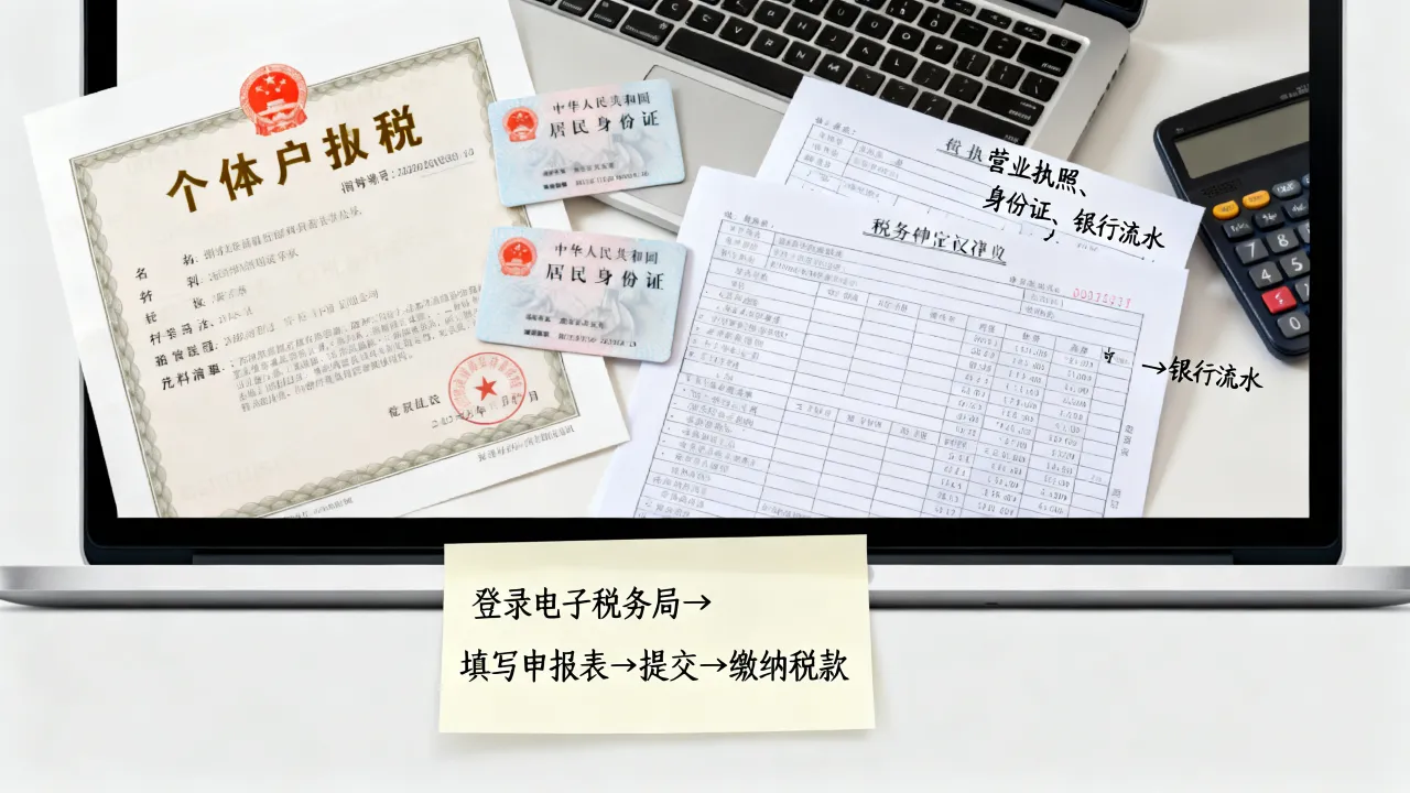个体户如何报税？个体户报税需要哪些材料和流程？-图2