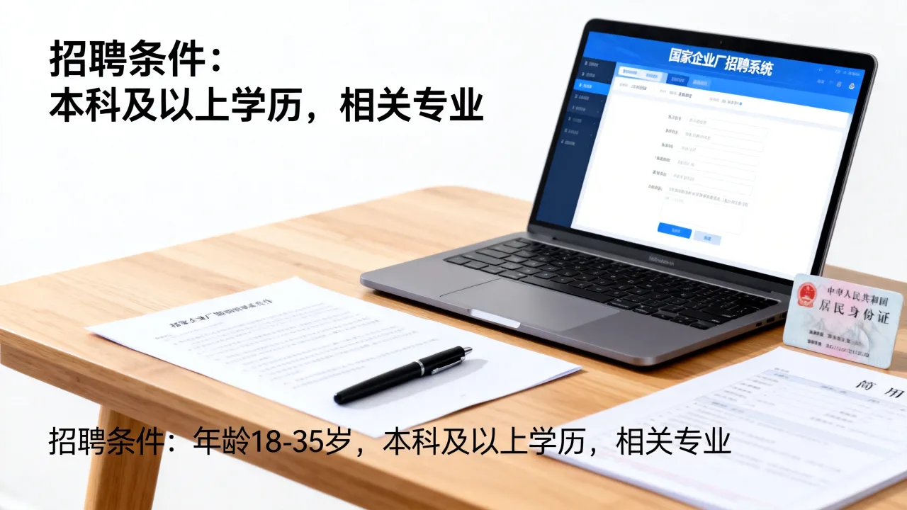 国家企业厂招聘有哪些条件？国家企业厂招聘怎么报名-图2