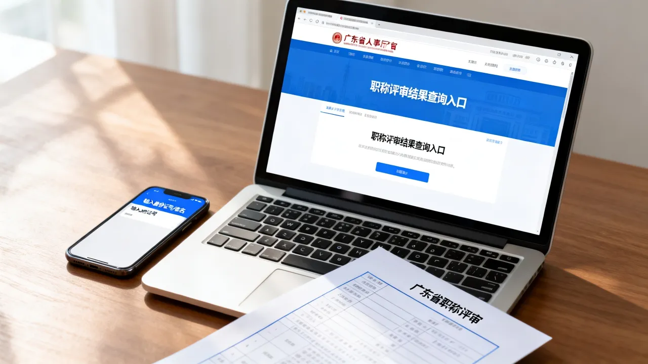 广东省人事厅网站入口在哪？怎么查询职称评审结果