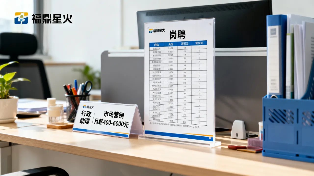 福鼎星火招聘靠谱吗？有哪些岗位和薪资待遇怎么样