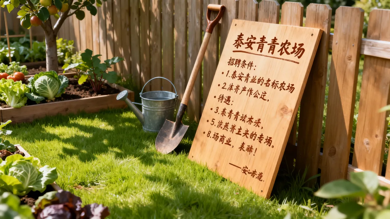 泰安青青农场招聘,泰安青青农场招聘条件及待遇-图2 泰安青青农场招聘,泰安青青农场招聘条件及待遇-图2