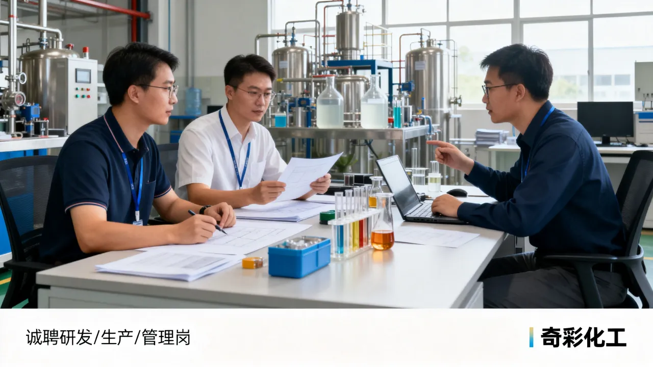 奇彩化工招聘