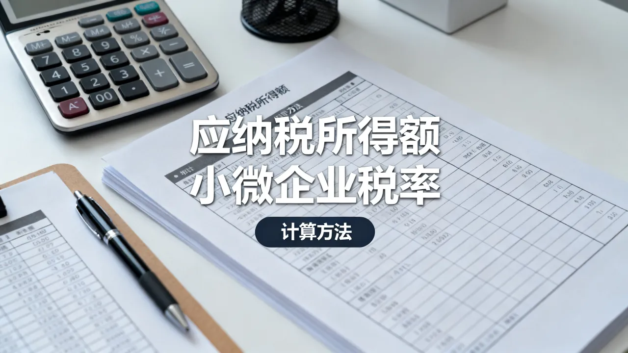 企业所得税如何计算？2025年小微企业税率及计算方法-图1