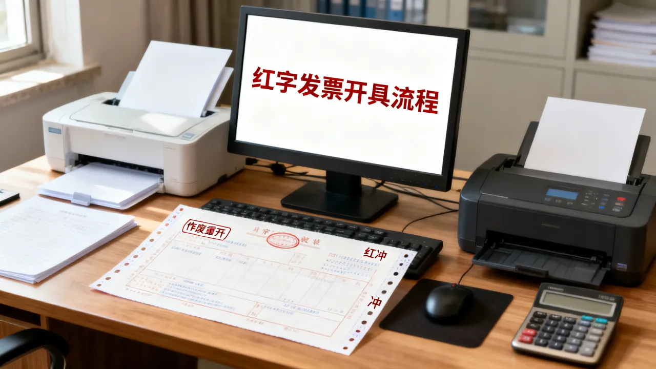 如何开红字发票，红字发票作废重开还是开红冲？-图2