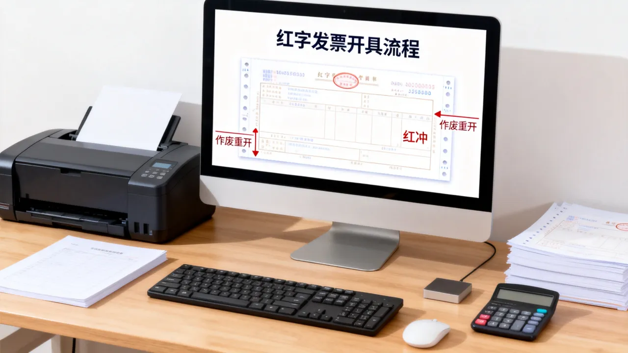 如何开红字发票，红字发票作废重开还是开红冲？-图3