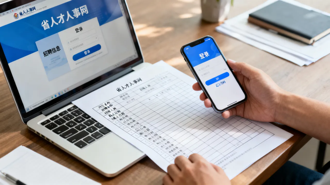 省人才人事网官网入口在哪？怎么登录查询，招聘信息怎么找？-图1