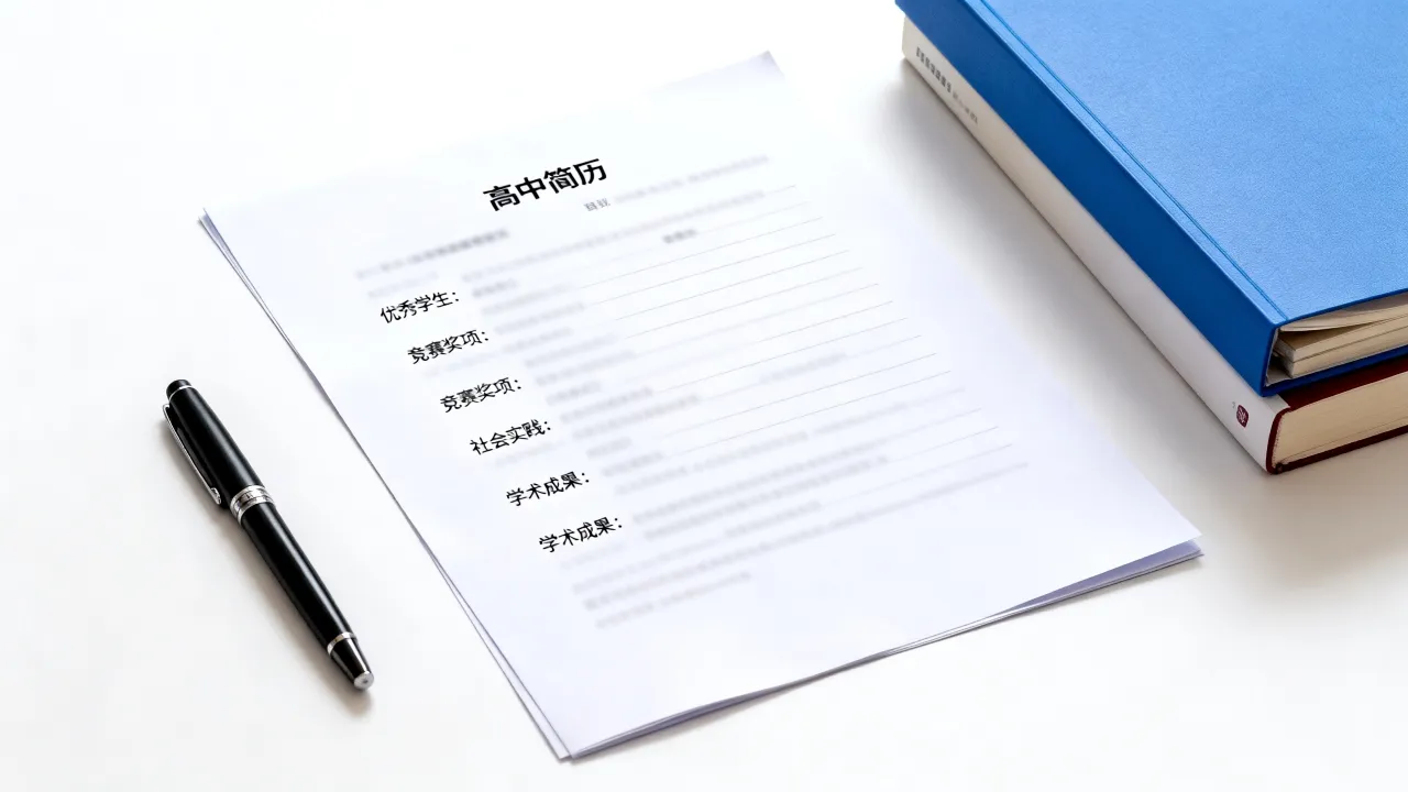高中简历怎么写才出彩,招生官看重的关键点是什么?-图2 高中简历怎么写才出彩,招生官看重的关键点是什么?-图2