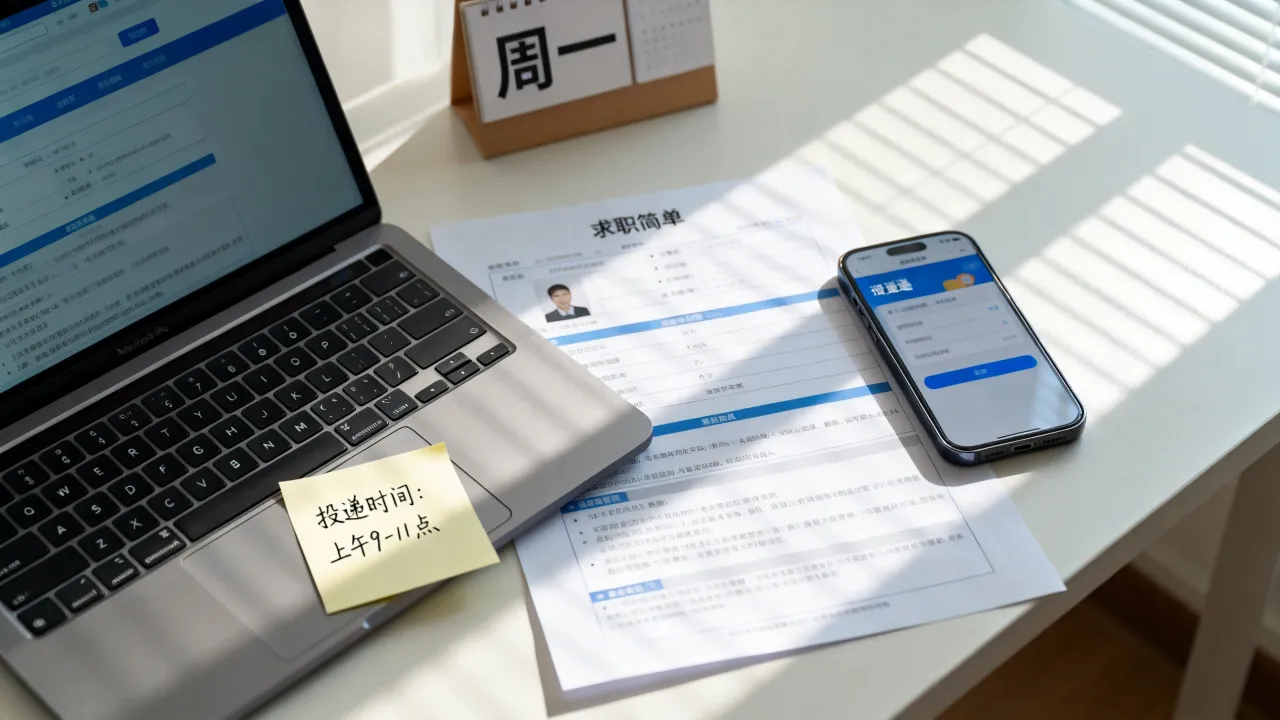 网上简历怎么投？求职简历投递的最佳时间是什么？-图3