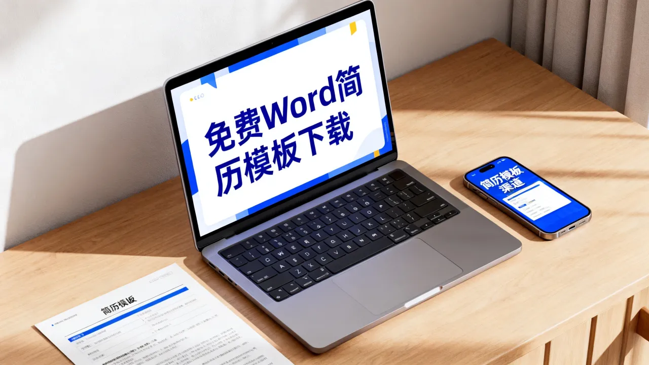 怎么下载简历模板，免费下载Word版简历模板有哪些渠道？-图3