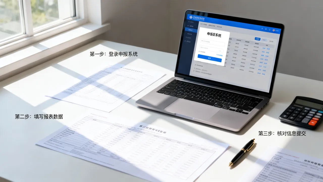 财务报表如何申报