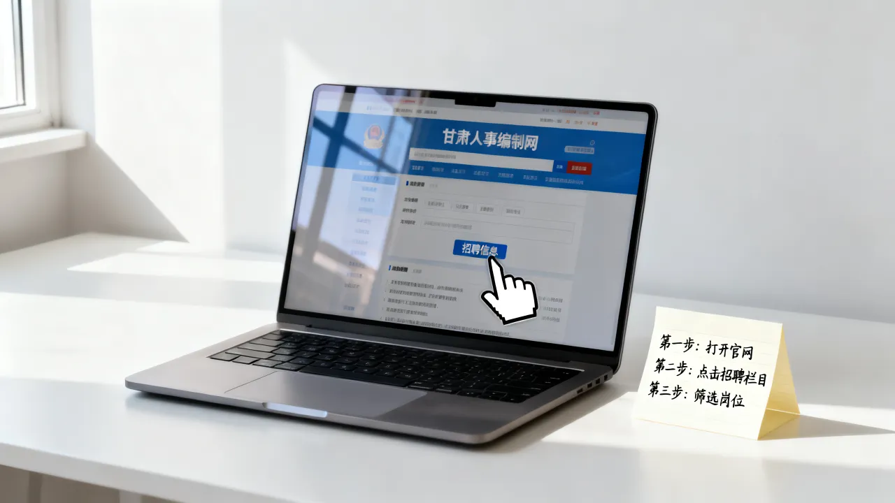 甘肃人事编制网是什么网站,怎么查询招聘信息?