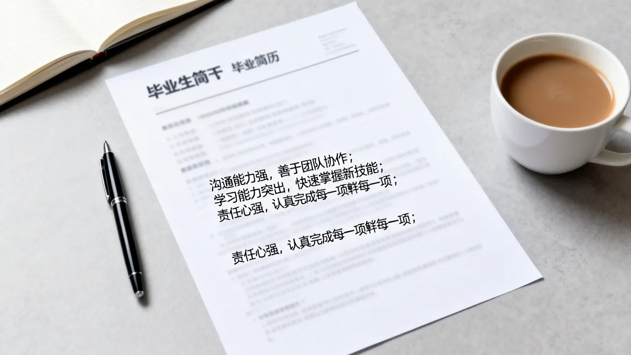 毕业生简历怎么写，应届生求职简历自我评价怎么写-图2