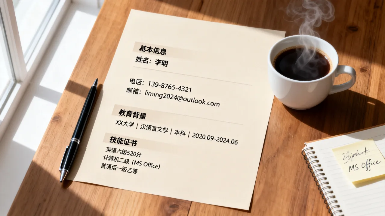 我的简历怎么写?应届生无经验求职简历模板,怎么写才能吸引HR?